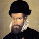 Portrait de Francisco Pizarro peint en 1540